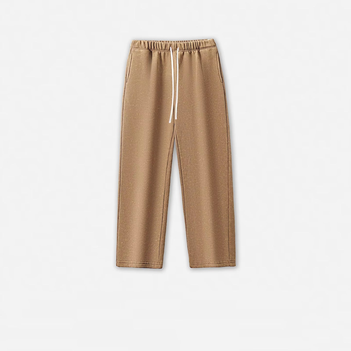 360G Heavyweight Acid Wash Vintage Loose Wide Leg Printing Custom Oversized Streetwear Baggy Pants Mens