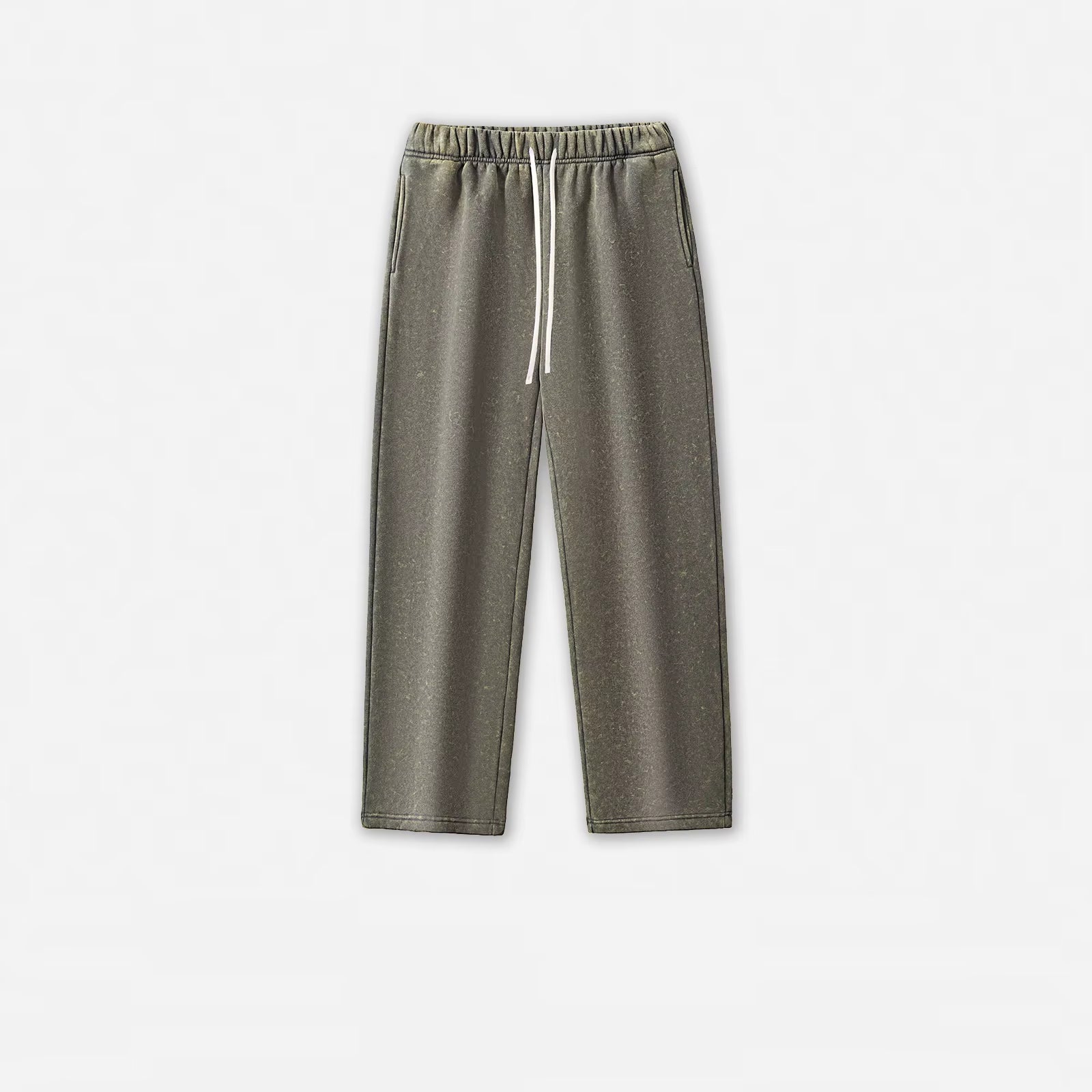 360G Heavyweight Acid Wash Vintage Loose Wide Leg Printing Custom Oversized Streetwear Baggy Pants Mens