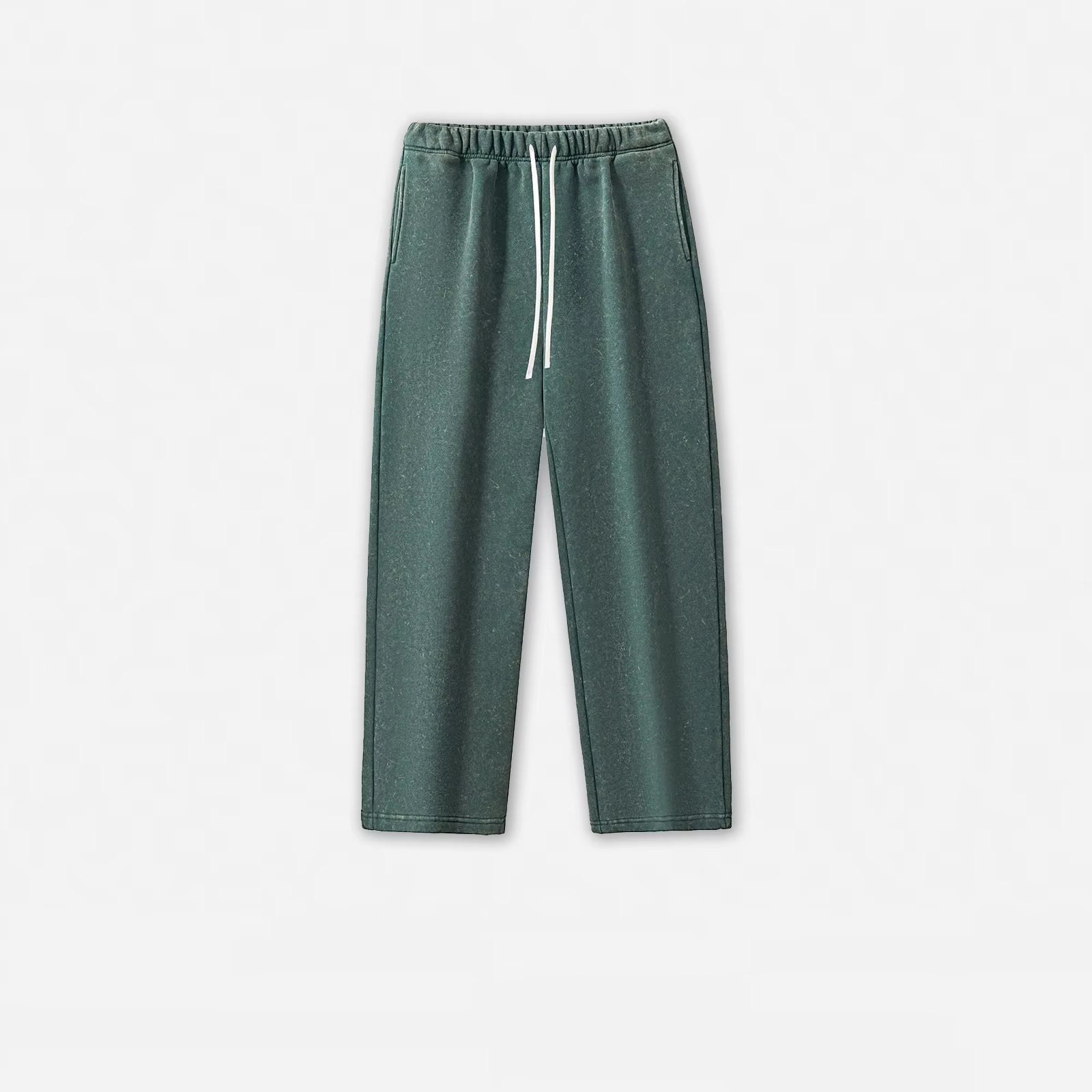 360G Heavyweight Acid Wash Vintage Loose Wide Leg Printing Custom Oversized Streetwear Baggy Pants Mens