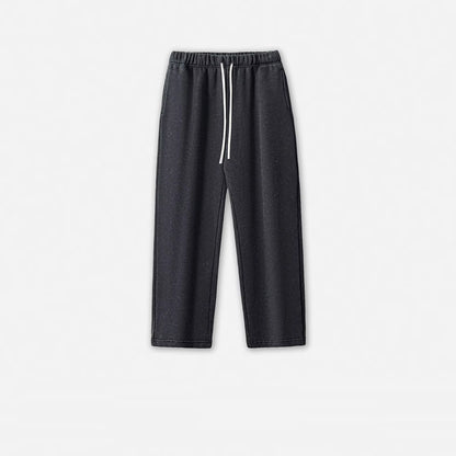 360G Heavyweight Acid Wash Vintage Loose Wide Leg Printing Custom Oversized Streetwear Baggy Pants Mens